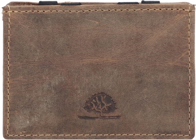 Greenburry Vintage Portemonnee Leder 7.5 cm - Jongens - Horizontaal - brown