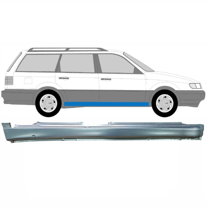Volledige dorpel voor Volkswagen Passat B4 1993-1996 / Rechts