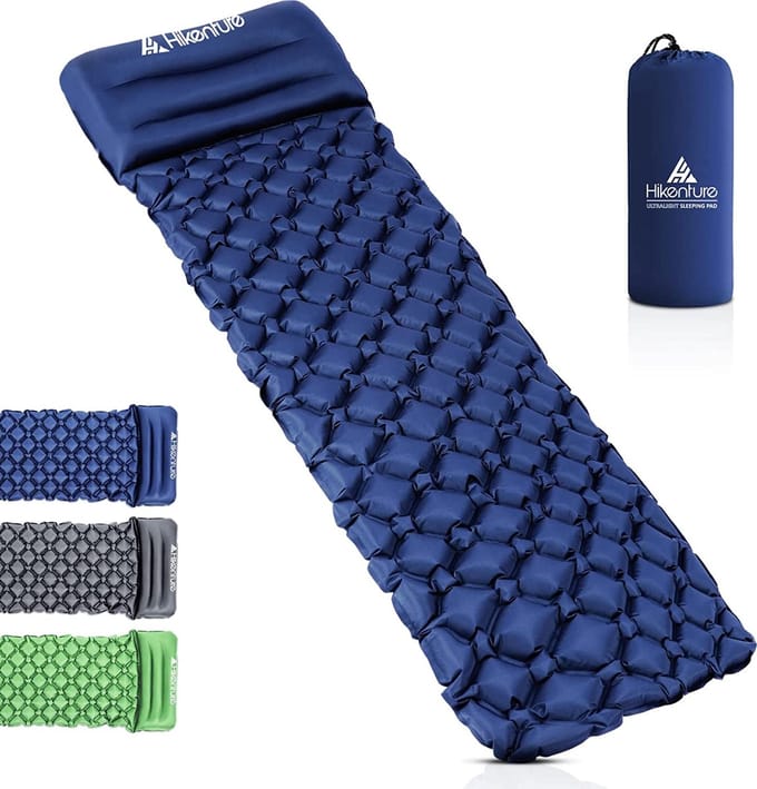 Solidchoice - Opblaasbare Slaapmat voor Camping en Outdoor, Ultralicht