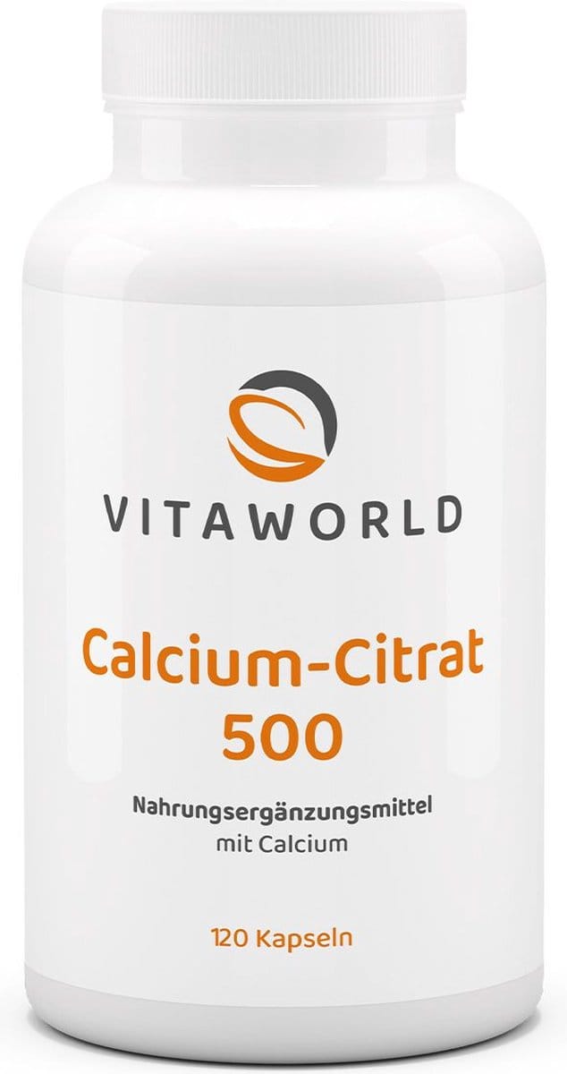 Vitaworld calcium citraat 500 120 capsules