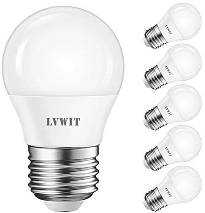 E27 G45 5W LED-Druppellamp Warm Wit Mini Globe