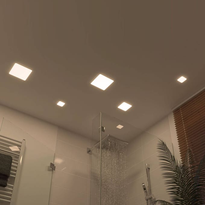 Paulmann 92396 EB Panel Veluna VariFit LED-inbouwlamp LED LED vast ingebouwd 4.50 W Satijn