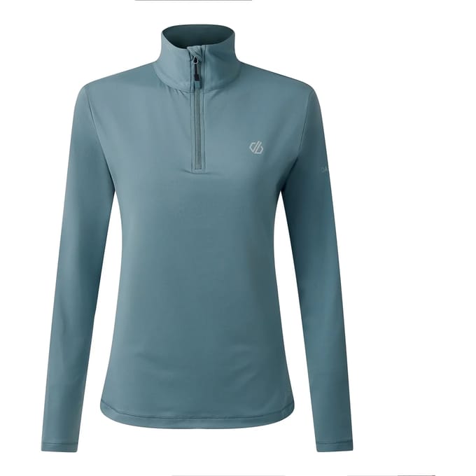 Dames stretch ondershirt 1/2 ritssluiting Dare 2B Lowline II