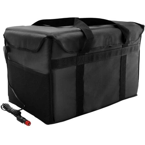 GGM Gastro Gastronorm Pro - Beheizte Liefertasche - für 20 Hamburgerkartons - Schwarz