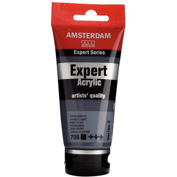 Amsterdam Expert Series Acrylverf - 75 ml - Paynesgrijs 708   8712079289676   Verf
