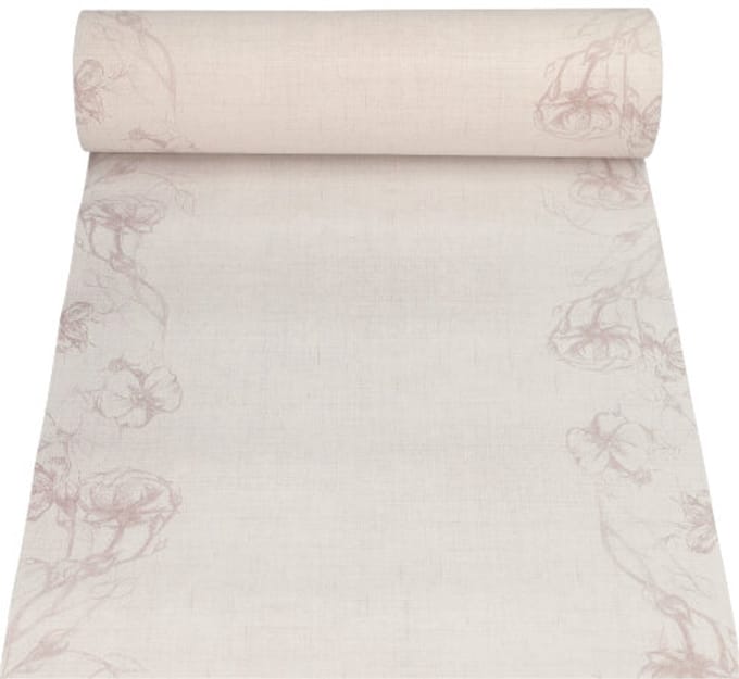 Tafellopers, stofkarakter, PV-Tissue Mix "ROYAL Collection" 24 m x 40 cm "Blossom"
