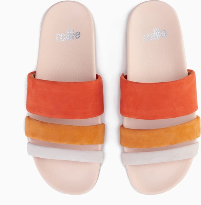 Rollie | Dames | Slippers | Tide Triple Strap Sunset | Maat 36