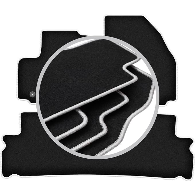 CARLUX-SILVER automatten voor: Ford S-MAX MK1 minivan (2006-2012)