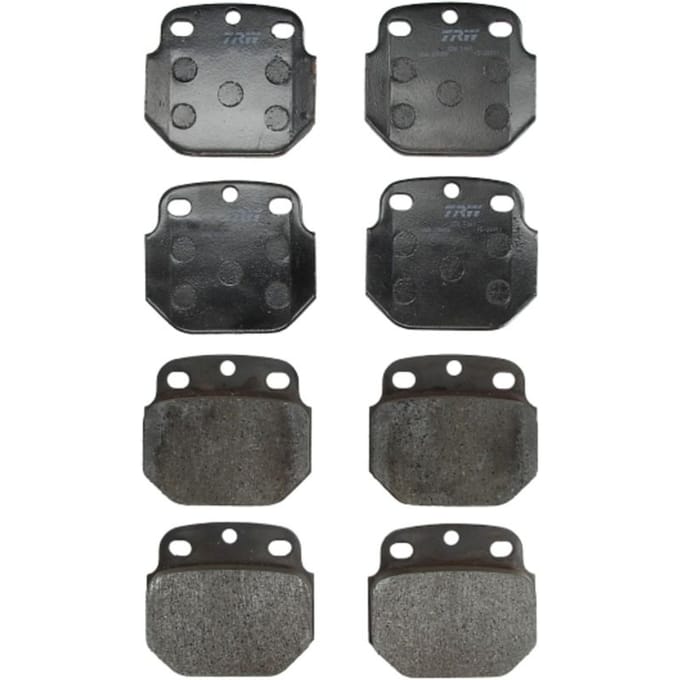 Remblokkenset, schijfrem PROEQUIP TRW AUTOMOTIVE GDB5061