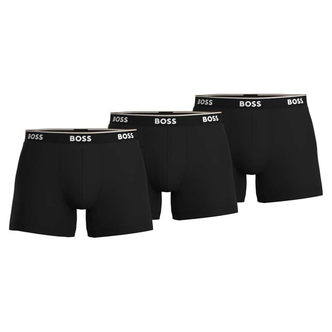 Boss Heren Boxershort (Pakket van 3) (Zwart)