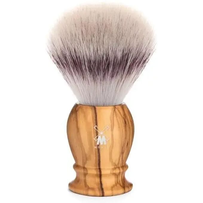 Synthetische scheerkwast, zilver Mühle Classic