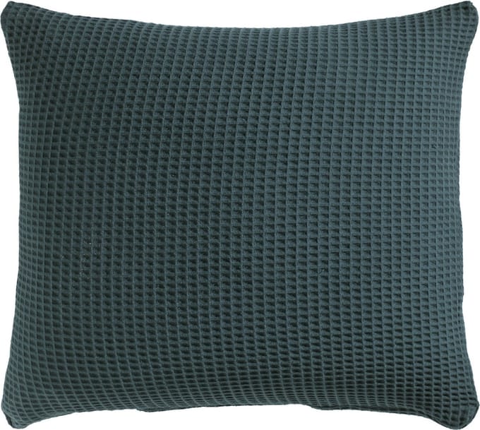 Heckettlane - Wafel kussensloop - 60x70 - Bistro Green