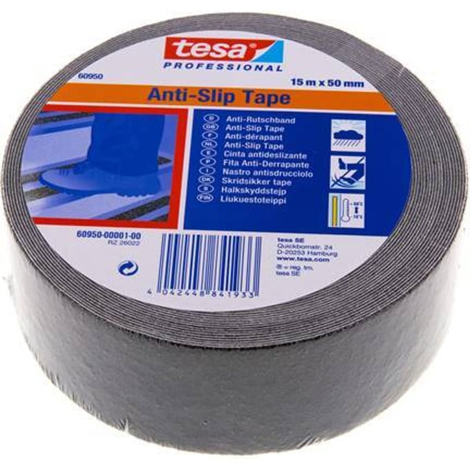 Anti-Slip Plakband 50mm/15m Zwart