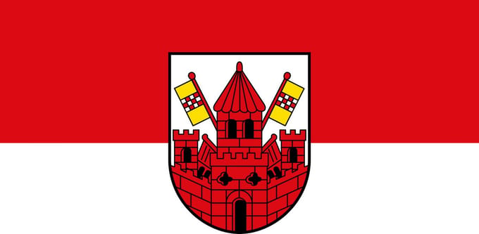 Vlag Unna 100x150cm
