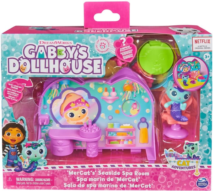 Gabby and the Magic House - The SPA Deluxe Playset - 1 figuur + accessoires