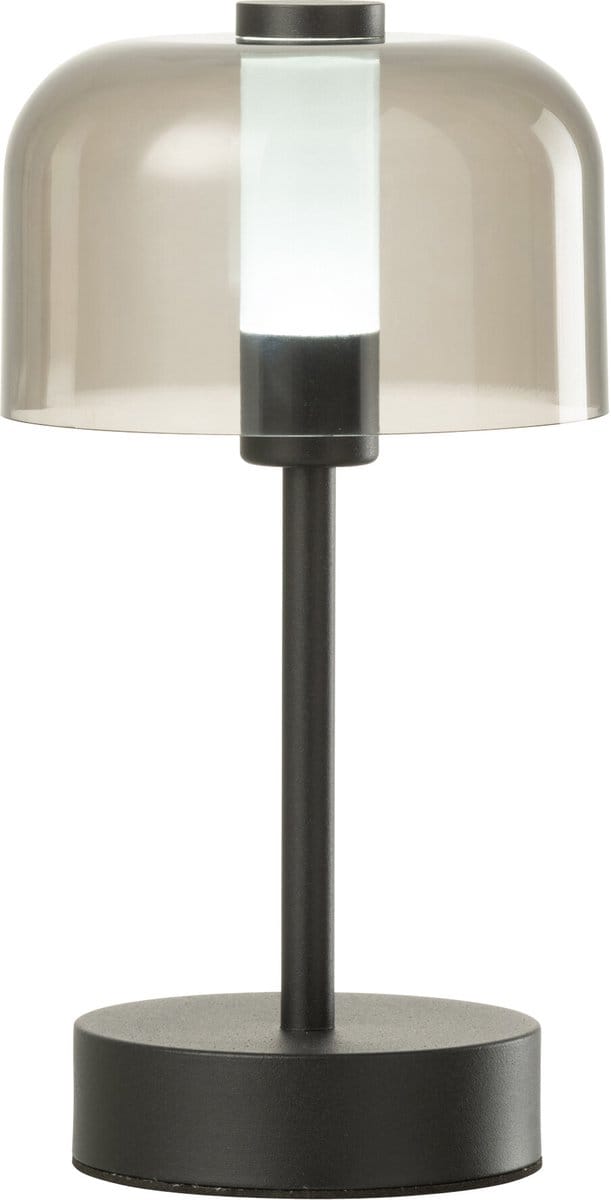 J-Line tafellamp Woa - metaal - zwart