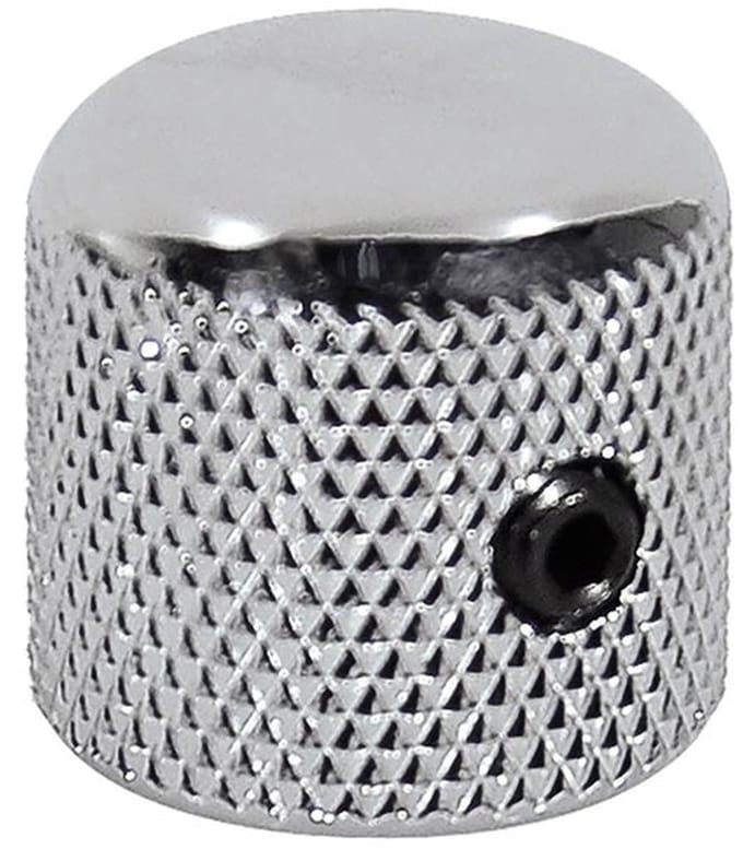 Boston KCH-220 Chroom Dome Knoop met Set Schroef, 18mm