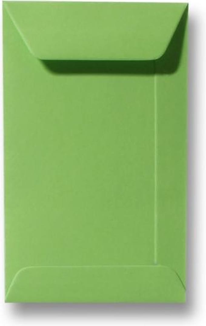 Envelop 22 x 31,2 Appelgroen, 100 stuks