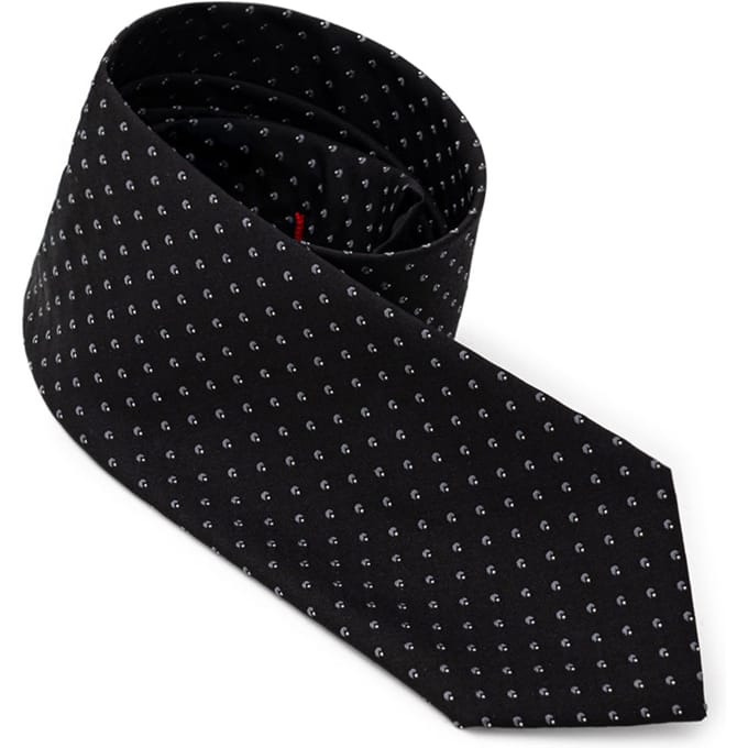 7 cm stropdas in Regimental Silk Jil Sander