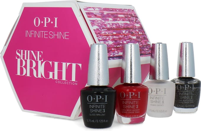 O.P.I Infinite Shine Shine Bright Collection Cadeauset - 4 x 3.75 ml