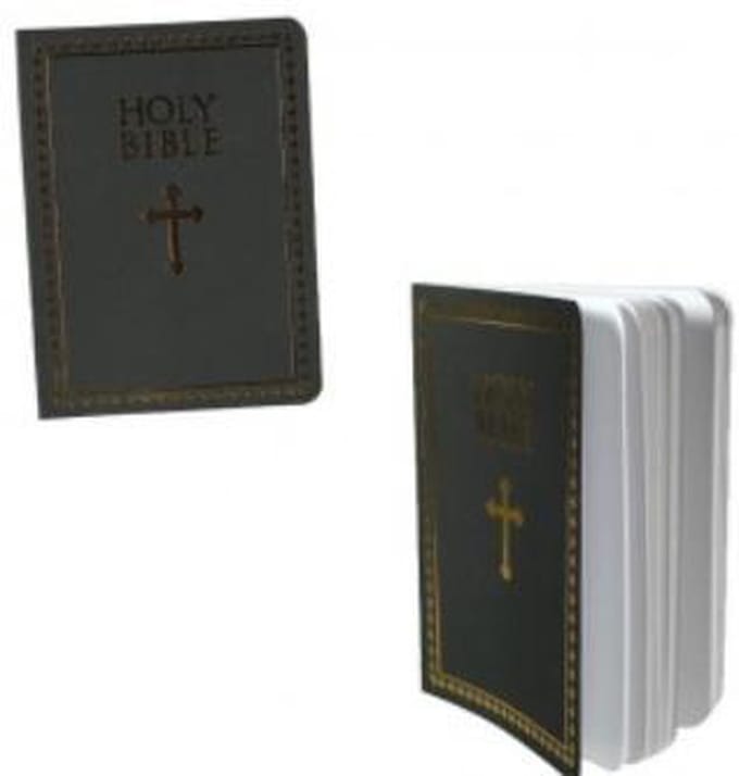 Holy Bible notitieboekje