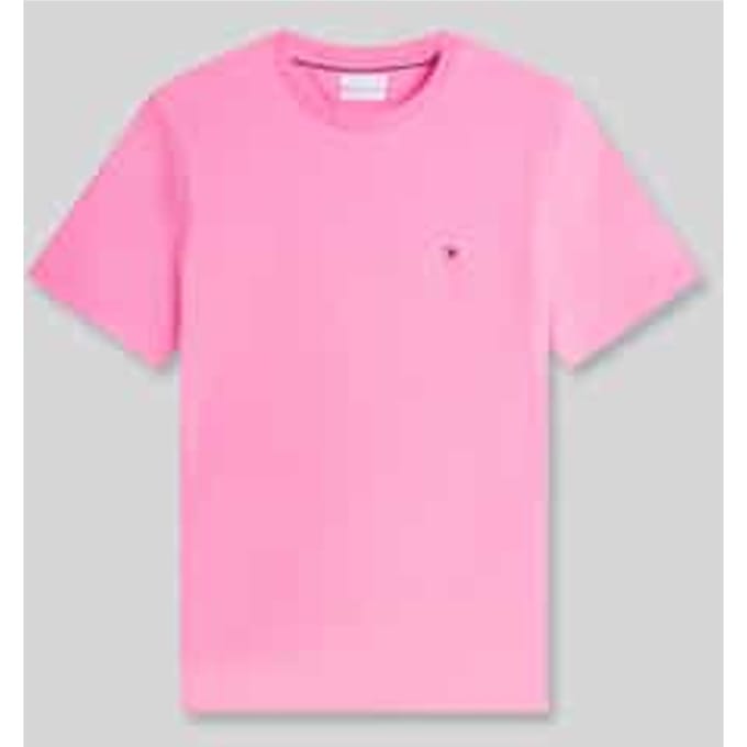 Regular fit t-shirt van puur katoen