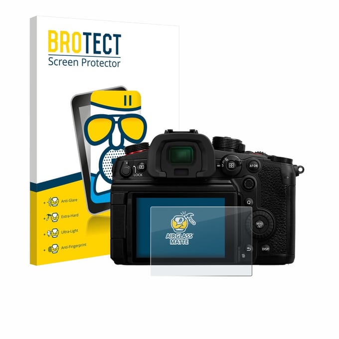 BROTECT - Screenprotector voor Panasonic Lumix DC-GH6 - Folie Beschermfolie Beschermglas matte