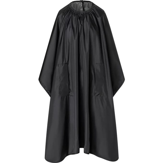 Karlowsky Waterproof Dye Cape With Hand Grips KY130 - Black (ca. Pantone 419C) - 130 x 150 cm