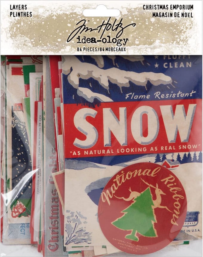 Idea-ology Tim Holtz - Layers Christmas Emporium (TH94420)