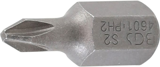 BGS Bitsaandrijving buitenzeskant 10 mm (3/8") Phillips PH2 ...