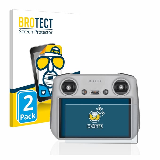 BROTECT - Screenprotector voor DJI RC Controller - Folie Beschermfolie matte 2 Stuks