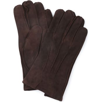 Profuomo Handschoenen Bruin Suede - Maat 8.5 - Heren