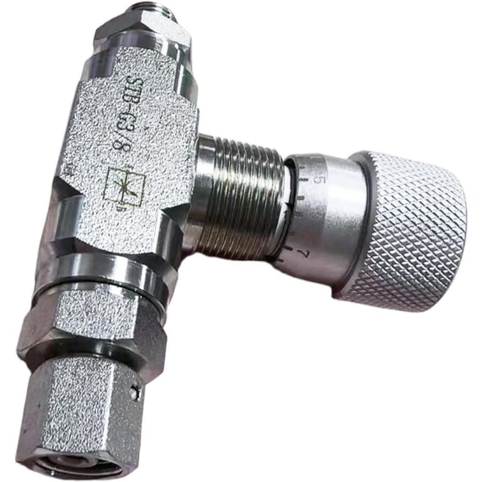 G3 8 Stroomregelklep Bidirectionele Hydraulische Restrictieklep voor 1 2 Ton Mini Graafmachine