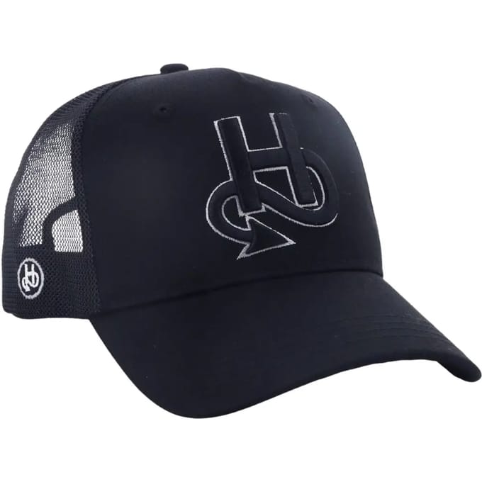 5-panel katoenen pet Helstons Black Shadow