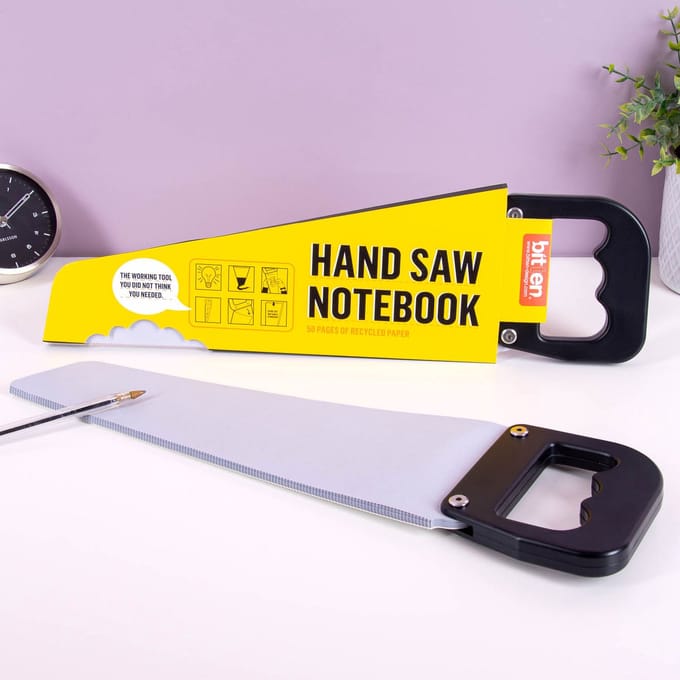 Handzaag notitieboek - Zwart van Bitten