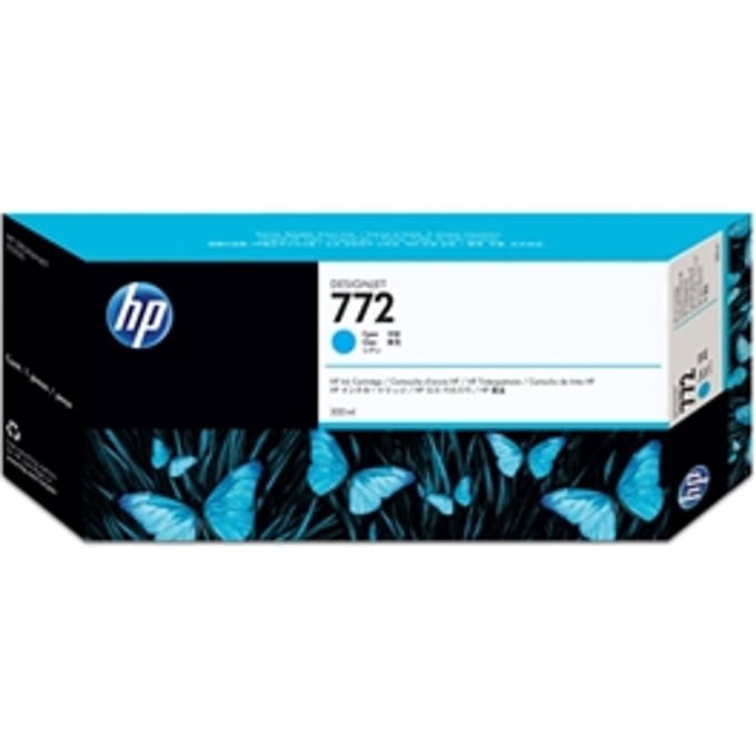 HP CN636A nr. 772 inktcartridge cyaan (origineel)
