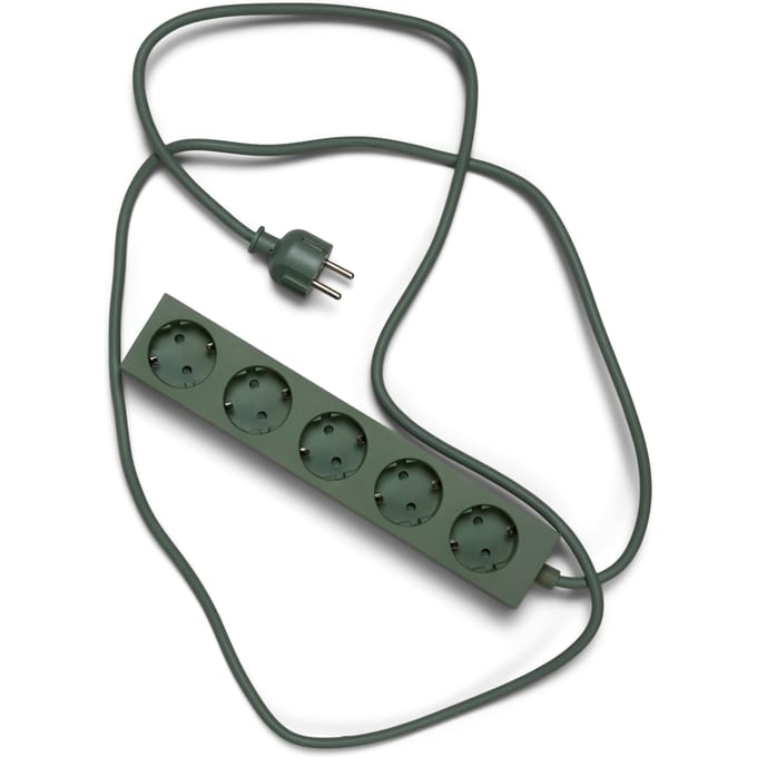 Pedestal Power Beam contactdoos - mossy green - 2 m