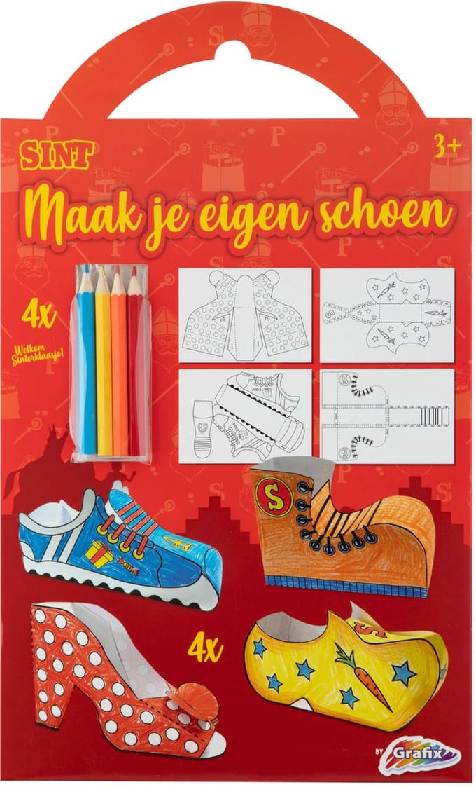 Grafix - Design your own Shoe - Sinterklaas