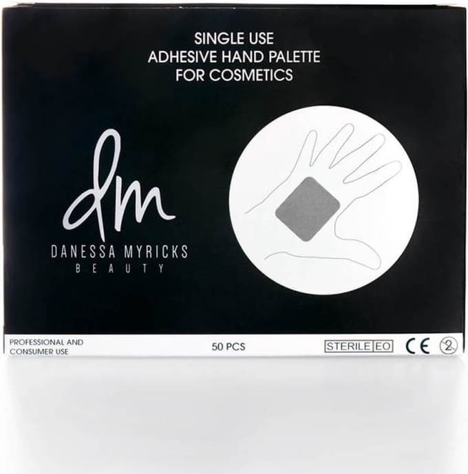 Danessa Myricks single use handpalette voor professionele muah 50 stuks per doos