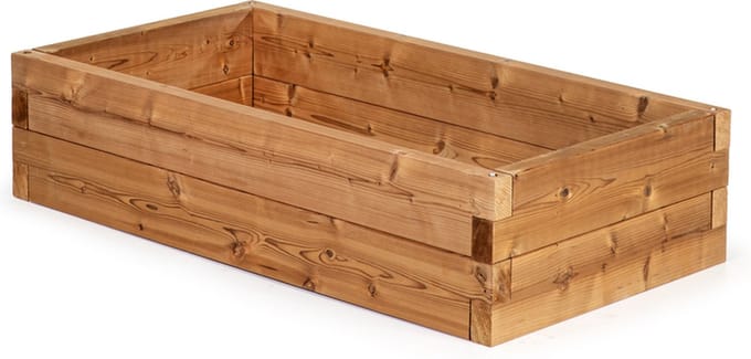 WITBOSCH - Plantenbak - 107 x 57 x 25 cm - Modulair design - Thermowood