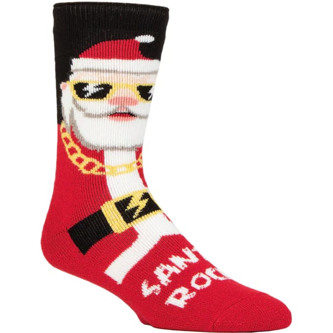 Mannen Fluffy Kerstsokken van Heat Holders Lite