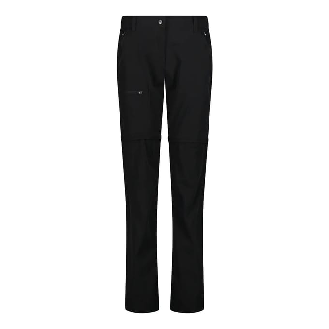 Dames Stretch Zip Wandellbroek met Cargozakken CMP