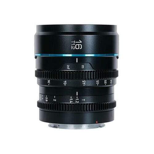 Sirui Night Walker 16mm T1.2 S35 Handmatig scherpgesteld Cine objectief  E-mount zwart