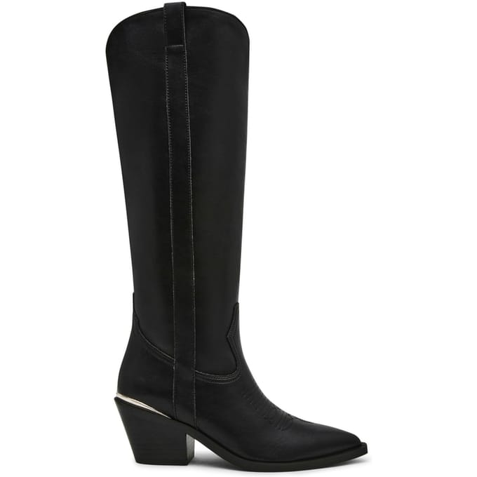 Steve Madden Spiral Boots Black Action Lea Größe: 42 | Stiefel Outlet | Damen | Schwarz