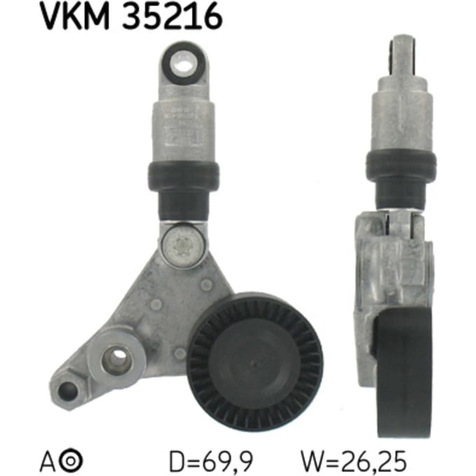 Spanpoelie, V-riem SKF VKM 35216