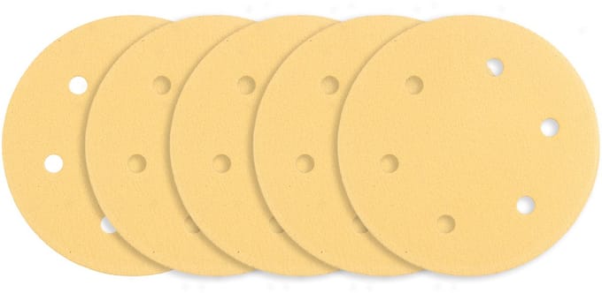 GRAPHITE Schuurpapier - K120 - 225mm - Klittenband - 5 stuks