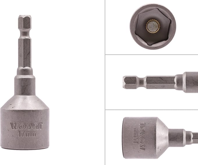 Wovar Dopsleutel 17 mm voor M10 bouten en moeren | Per Stuk