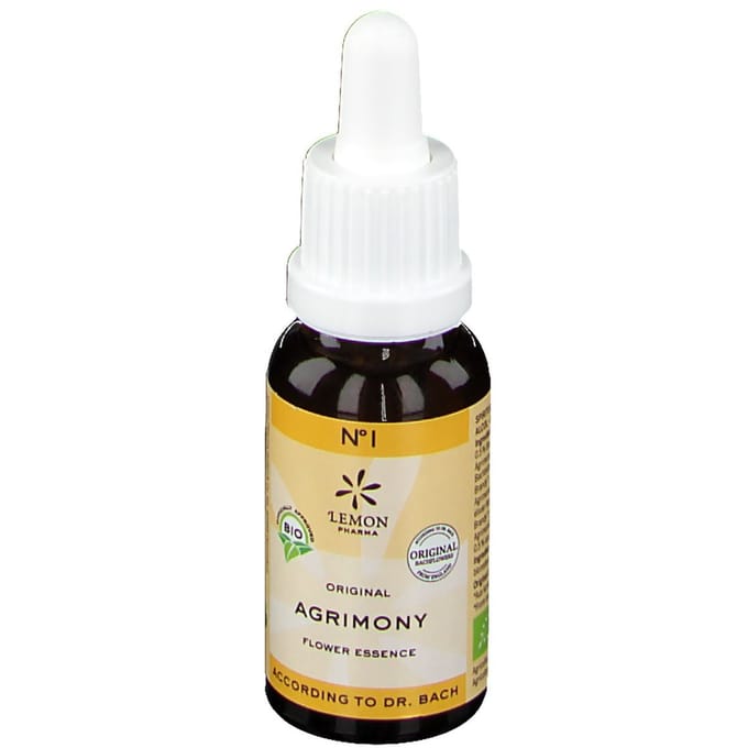 Bach Bloesem Bio N°01 Agrimony 20 Druppels