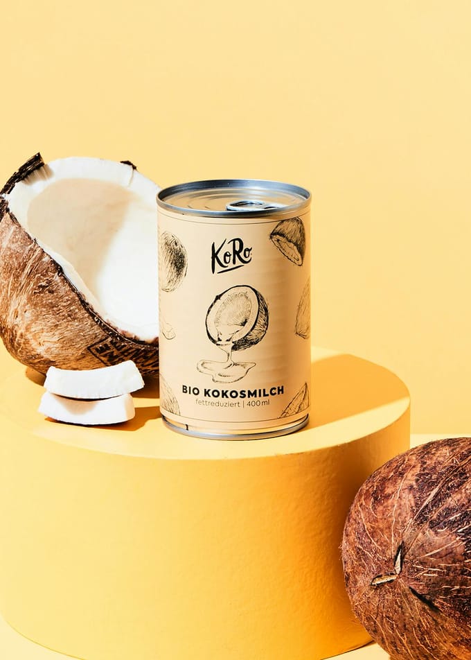 Bio kokosmelk met verminderd vetgehalte 400 ml
