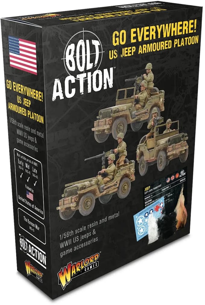 Go Everywhere! US Jeep Armoured Platoon